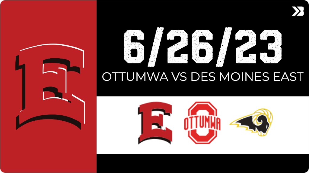 Bound Iowa (@bound_ia_) on Twitter photo π¨ Iowa HS Baseball Senior Nightπ¨
βΎ Ottumwa π Des Moines East
π
Monday, June 26, 2023 - 3:30 PM CT
ποΈ DM East Williams Stadium
πΊ bit.ly/42Zx928
ποΈ bit.ly/3qZtt3k
<a href="/OHS_Bulldogs/">Ottumwa High School Activities</a> <a href="/OHSDogBaseball/">Ottumwa Baseball</a> <a href="/OttumwaSSection/">OHS Student Section</a> <a href="/EastDm/">DMEastActivities</a> <a href="/Dsmeast/">East High School</a> <a href="/TheeTribeee/">SCARLETSβ₯οΈ</a> π¨ Iowa HS Baseball Senior Nightπ¨
βΎ Ottumwa π Des Moines East
π
Monday, June 26, 2023 - 3:30 PM CT
ποΈ DM East Williams Stadium
πΊ bit.ly/42Zx928
ποΈ bit.ly/3qZtt3k
<a href="/OHS_Bulldogs/">Ottumwa High School Activities</a> <a href="/OHSDogBaseball/">Ottumwa Baseball</a> <a href="/OttumwaSSection/">OHS Student Section</a> <a href="/EastDm/">DMEastActivities</a> <a href="/Dsmeast/">East High School</a> <a href="/TheeTribeee/">SCARLETSβ₯οΈ</a>
