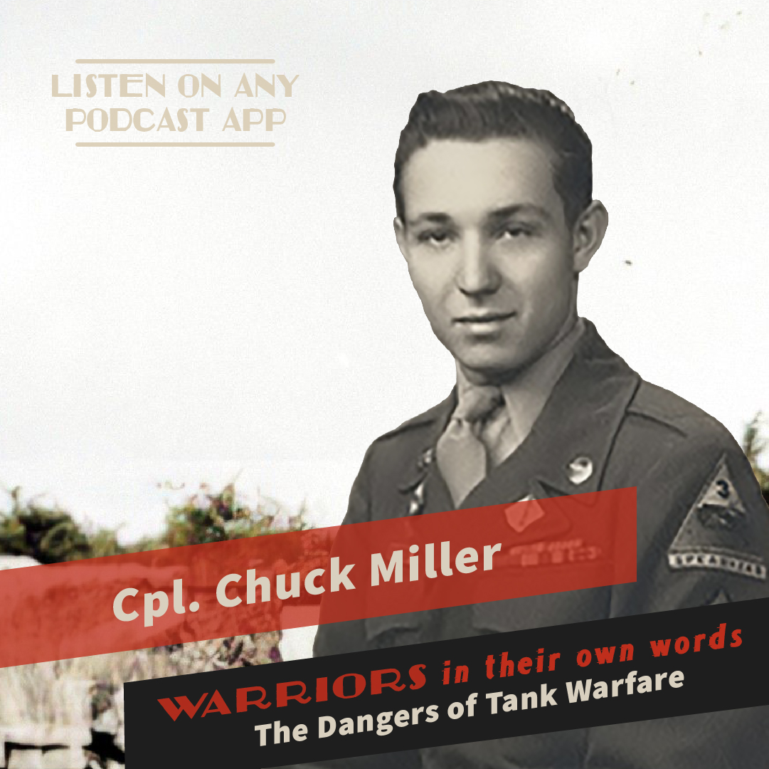 Corporal Chuck Miller served as a tank loader and tank commander in World War II. He fought in the Normandy Invasion a week after D-Day, and in the Battle of the Bulge. Hear him tell his story:

hubs.li/Q01SYJ2l0