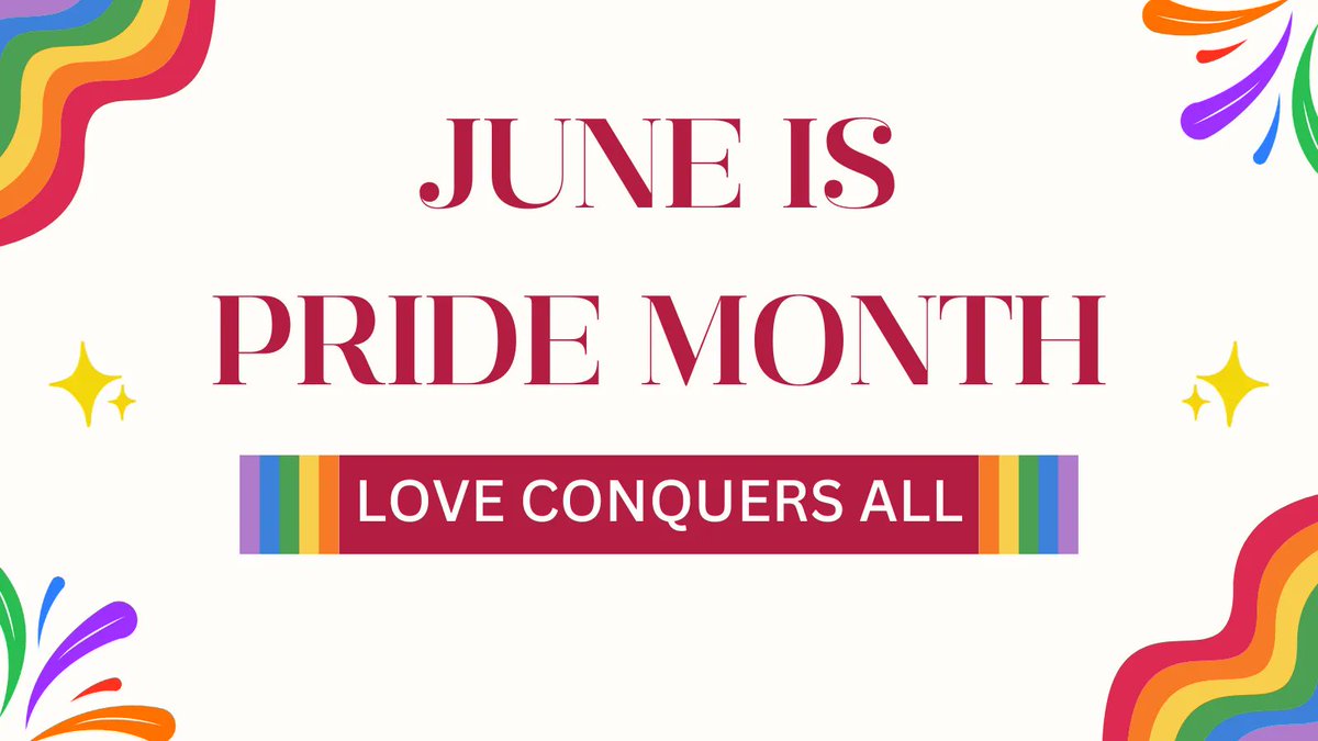 June is pride month! How are you celebrating?
#pride #loveconquersall #ARISE #research