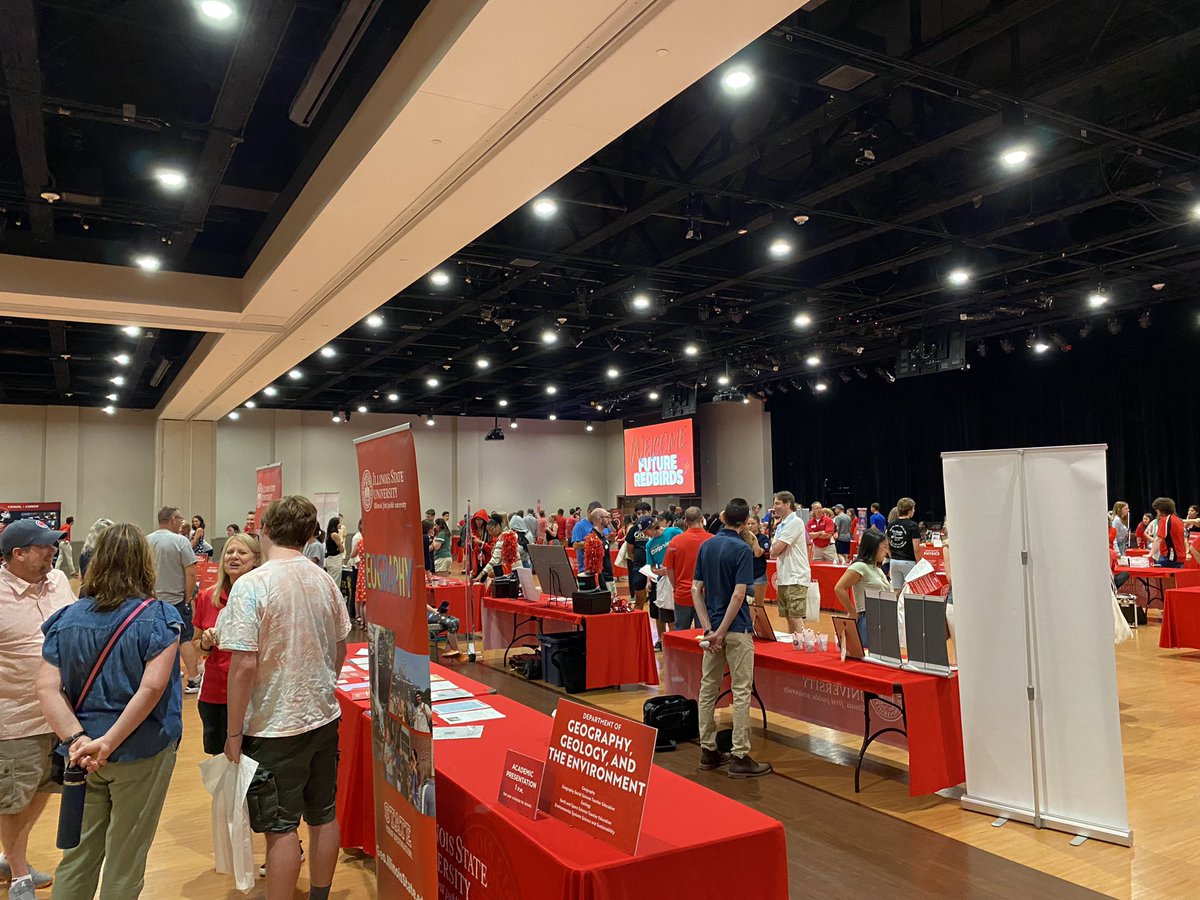 Last Friday we had our first Summer Open House! It was a wonderful day welcoming students and their guests to campus. 

We have one more Open House this summer on July 21st, #FutureRedbird! Check out our visit page here: IllinoisState.edu/Visit