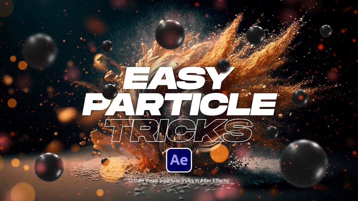 Elevate your video projects in under a minute with <a href="/SonduckFilm/">Sonduck</a>'s 5 simple particle effects. | #AfterEffects. 💫✨

bit.ly/44069Rw