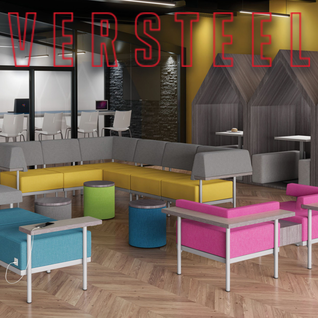 CServAustin's tweet image. Introducing Catwalk Flexible Seating Solution
Influenced by social interactions and relationships, Versteel’s newest modular lounge series, Catwalk, goes beyond functional design to provide an outlet for collaboration, creativity and comfort. 
cservaustin.com/2023/06/02/int…