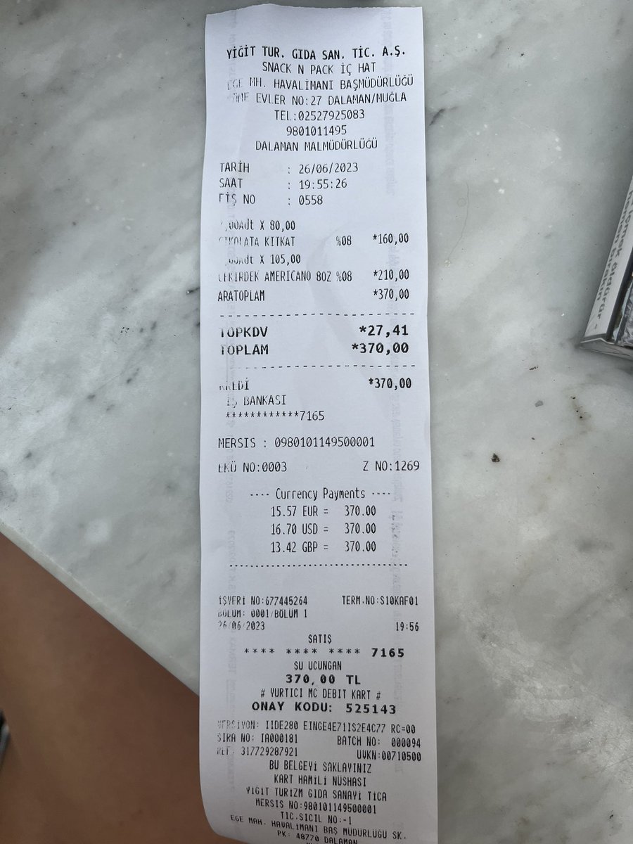 Herkes rezaleti görsün Dalaman havalimanının dışında ki kafeterya 2 çikolata 2 americano 370 TL #proudlyservıngcostacoffe #dalaman #yiğitturizmgıdasanayiticaretaş #dalamanmalmüdürlüğü net allah belanızı versin!