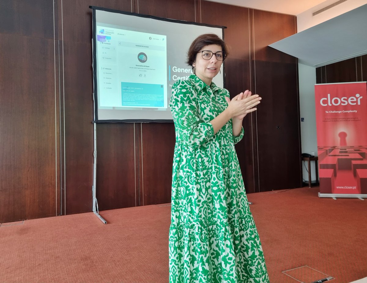 CloserGroup's tweet photo. ๐ก Morning Insights on Generative AI ๐ก
๐ Today, we participated in an executive breakfast at Sheraton Porto Hotel & Spa.
๐ Fantastic morning to approach the challenges and opportunities that organizations and societies are facing today.
#ToChallengeComplexity https://t.co/4fX6MbyHZU