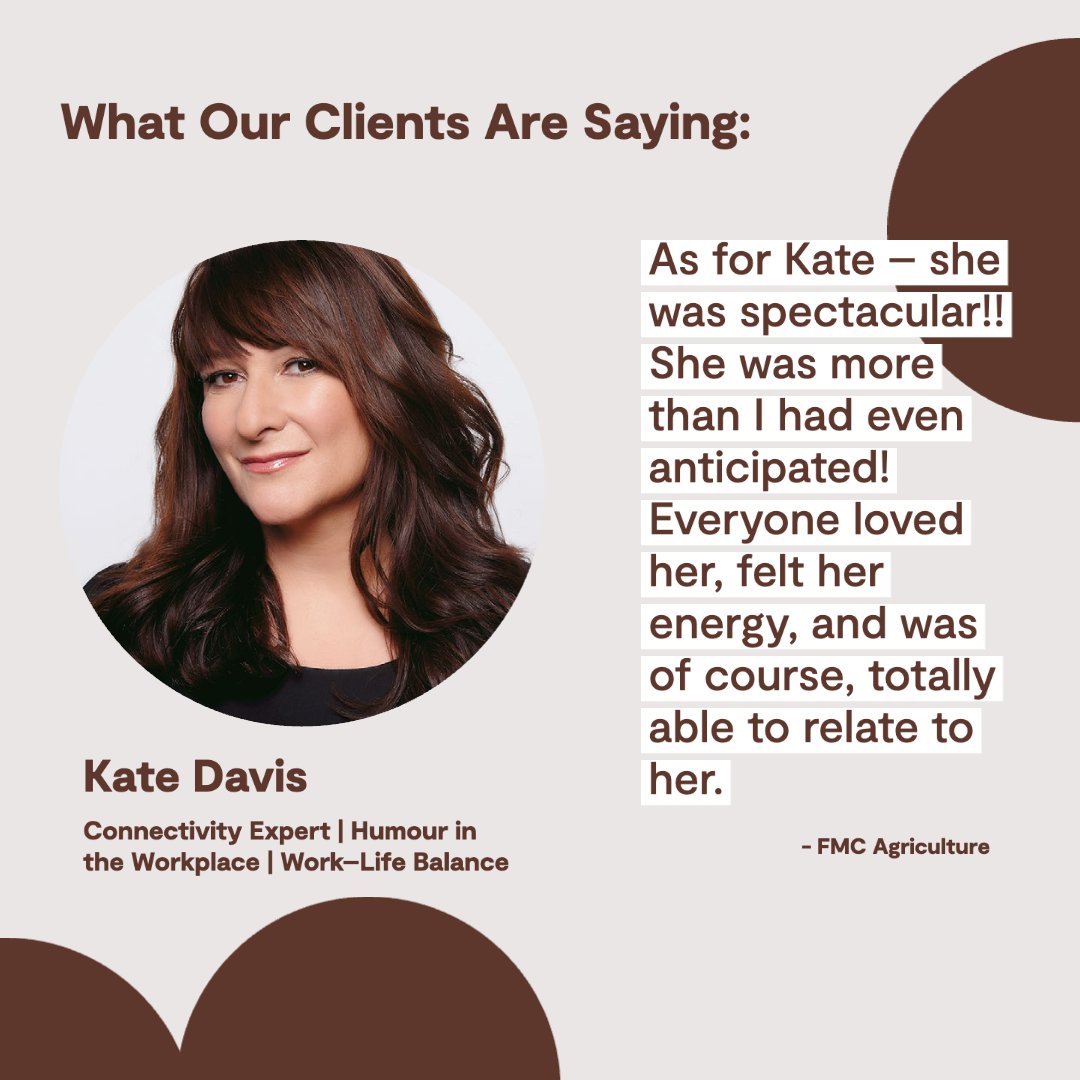 Looking to capture your audiences' attention at your next event? Check out the keynote presentation offerings from expert <a href="/katedaviscomic/">Kate Davis</a> at speakers.ca!

💻➡️ bit.ly/45yxw6v

#keynote #eventprofs #comedy