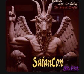 🚨New Episode Tomorrow🚨

@DexDesjardins and @ChaliceBlythe join the show again to give the Story of SatanCon 2023 and the nationwide headlines that followed 

Also, Smith finally tells the story of when his nose was bitten off 👀

#indiepod @satanic_temple_ #PodNation