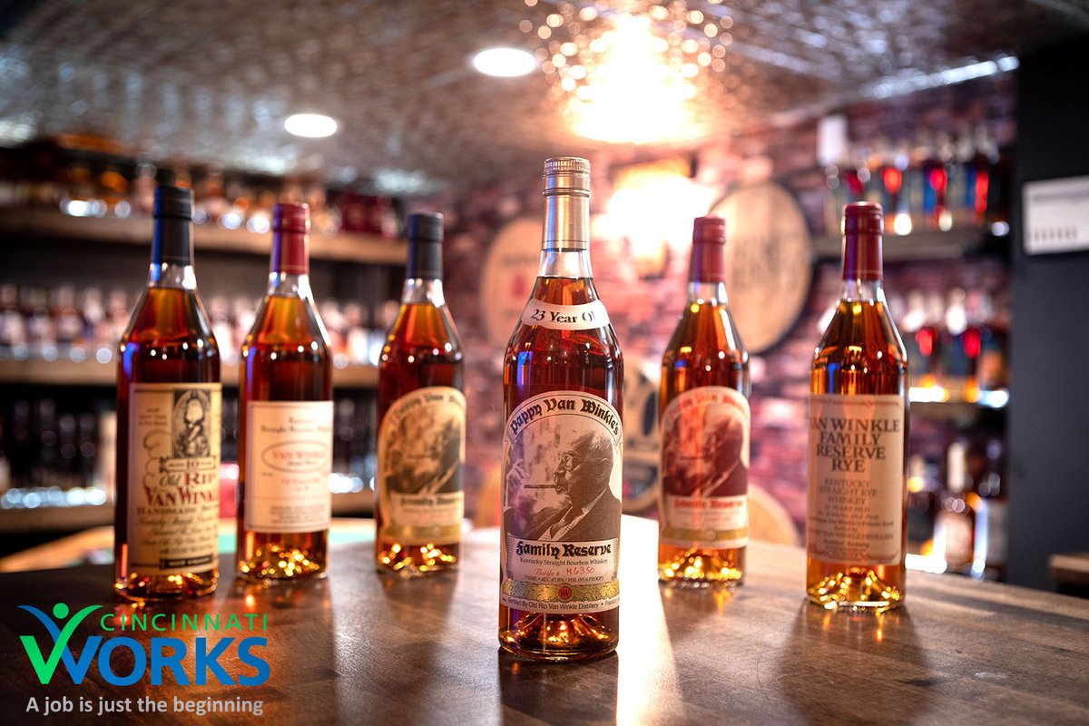 Tickets continue to sell for the opportunity to win six bottles of Pappy Van Winkle family bourbon! Cincinnati Works puts the money raised to good use, making it a win-win situation to buy a ticket. classy.org/event/pappy-bo…