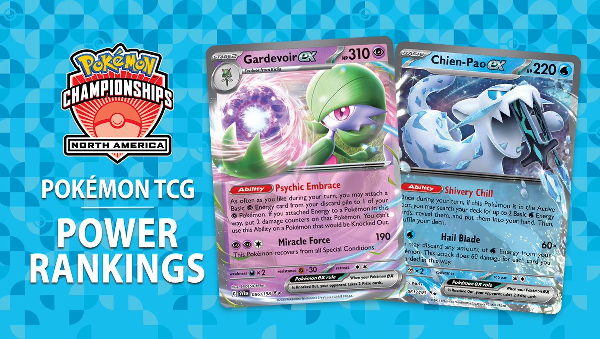 Scarlet & Violet—Paldea Evolved brings powerful new assets to the #PokemonTCG standard format. Check out our power rankings leading up to the grand stage at NAIC! Did your favorites make the cut?

📖 pkmn.news/NAICTCG23