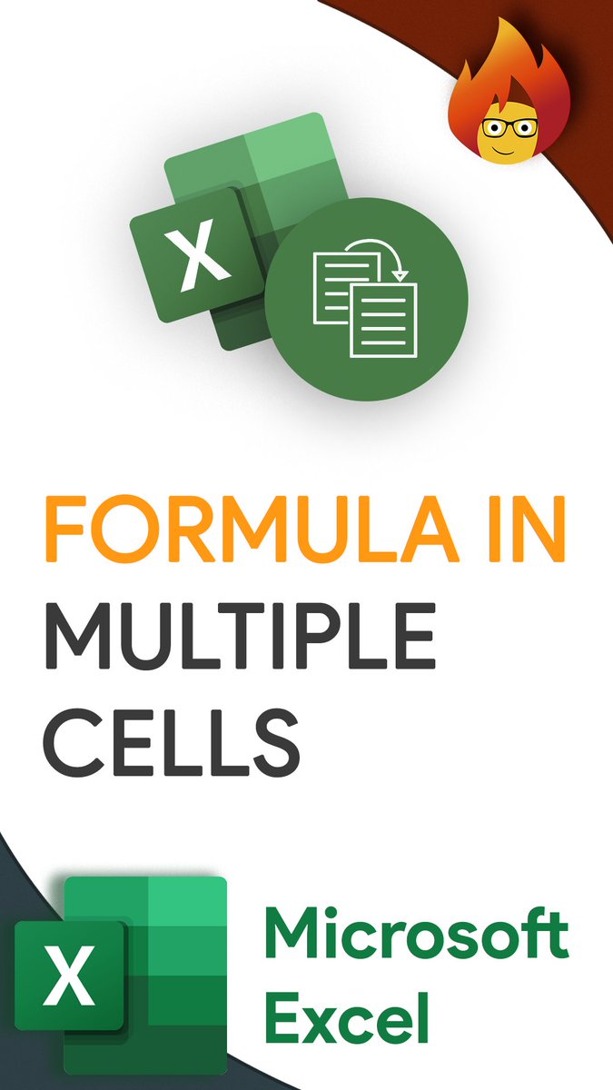 btltutorials's tweet image. Be more efficient in your our work and learn how to apply formulas in multiple cells.
youtube.com/shorts/pyIS9TX…
Subscribe to our YouTube channel for more content!
youtube.com/c/BurntoLearn
#microsoft #exceltutorial #quicktutorial #excelformulas #multiplecellsformulas