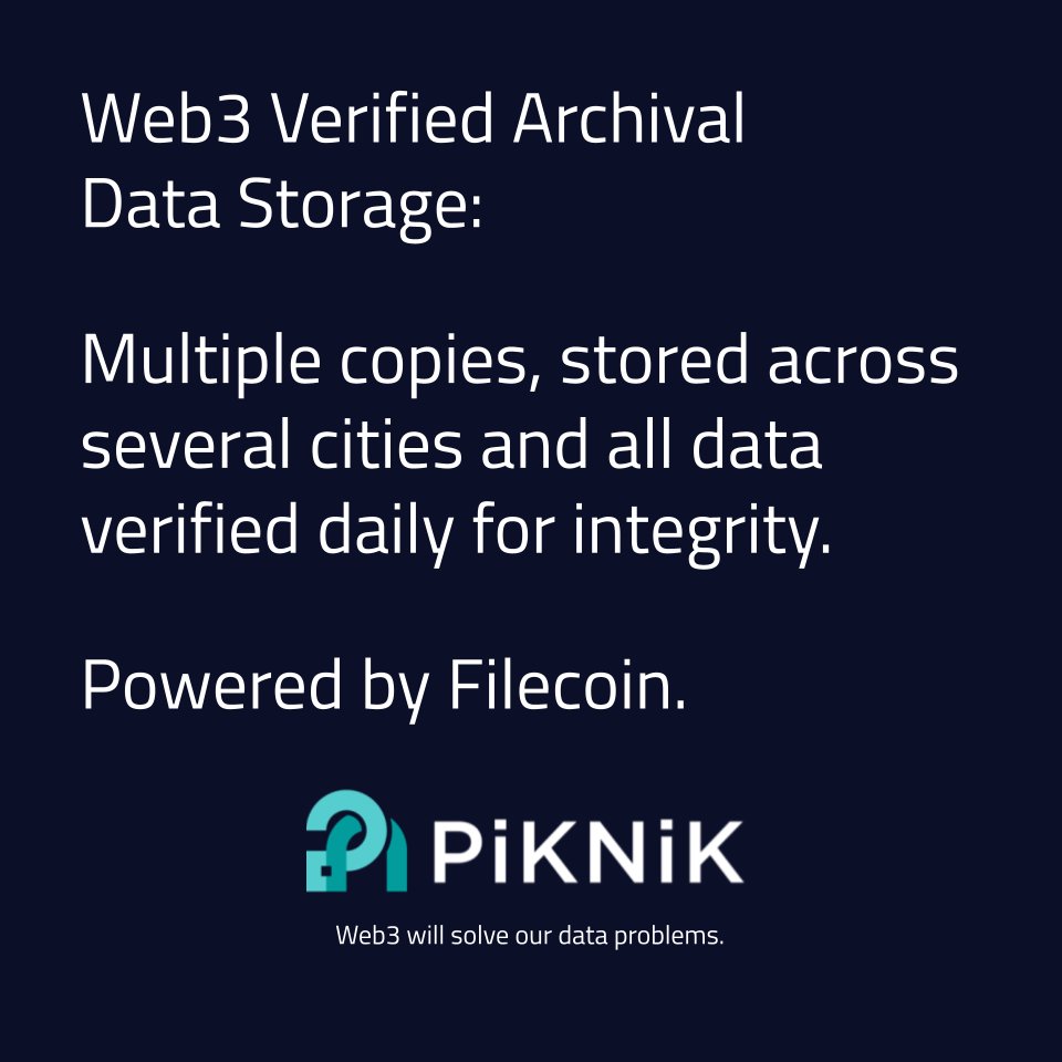 🔒  With the average cost of data breaches reaching a new high of $4.35M, data security and integrity is a top concern for virtually all companies.

Reach out to our experts to learn more about how <a href="/Filecoin/">Filecoin</a> can improve your data management strategy.

#DataSecurity #DataStorage
