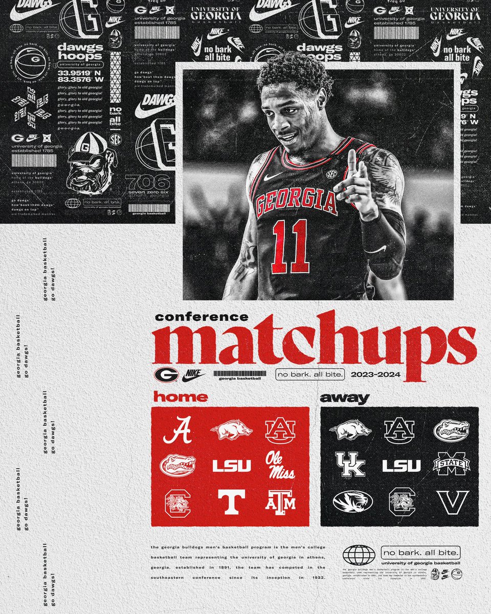 Conference matchups are set!

gado.gs/aos

#GoDawgs