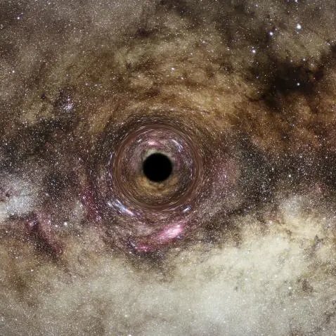 KTX_Official's tweet image. 🚨NOTÍCIA: O maior buraco negro já descoberto pode acomodar 30 bilhões de sóis. Nós o encontramos com gravidade e luz curvada.