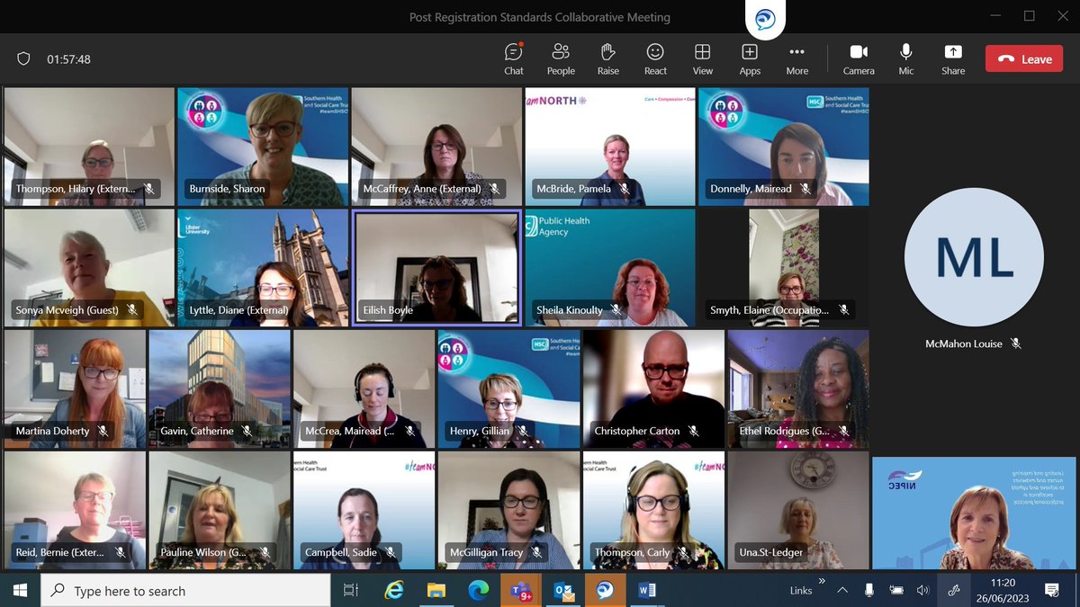 NIPEC_online's tweet image. Great engagement this morning at the Post-registration Standards Collaborative meeting, making small steps in agreeing regional processes for Sept 2024 implementation. @CathyMcCusker2 @Lindak973 @SharonBurnside7
@QUBSONM @UlsterUniSoNP @OpenUniversity @maryfrancesmcm3 @nmcnews