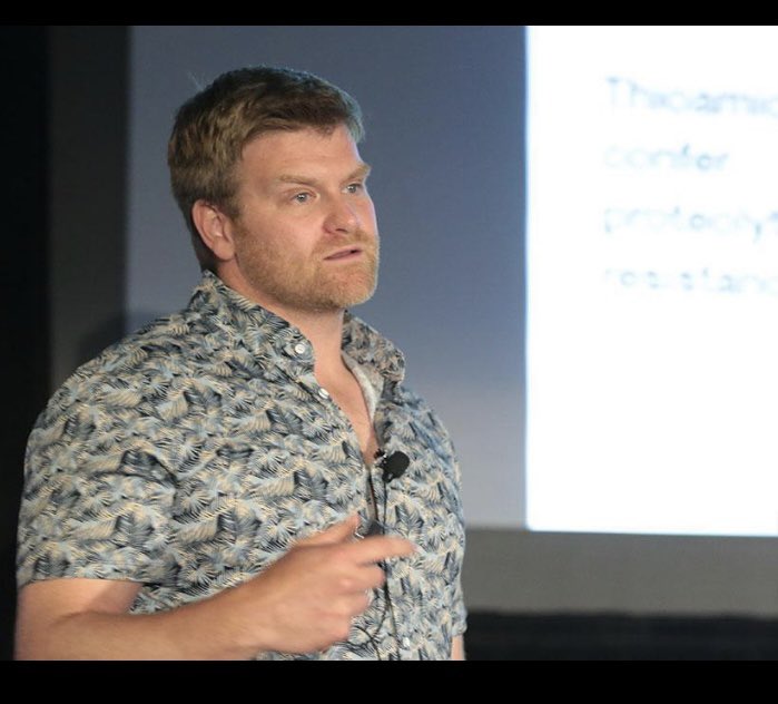 Brett VanVeller (@brettvanveller) on Twitter photo Special moment when you get to present in the same section as your former advisor Ronald Raines at APS #peptides2023. Working on some polymer projects to complete the set with <a href="/SwagerGroup/">Swager Group</a> and <a href="/AdronovGroup/">Adronov Group</a> Special moment when you get to present in the same section as your former advisor Ronald Raines at APS #peptides2023. Working on some polymer projects to complete the set with <a href="/SwagerGroup/">Swager Group</a> and <a href="/AdronovGroup/">Adronov Group</a>