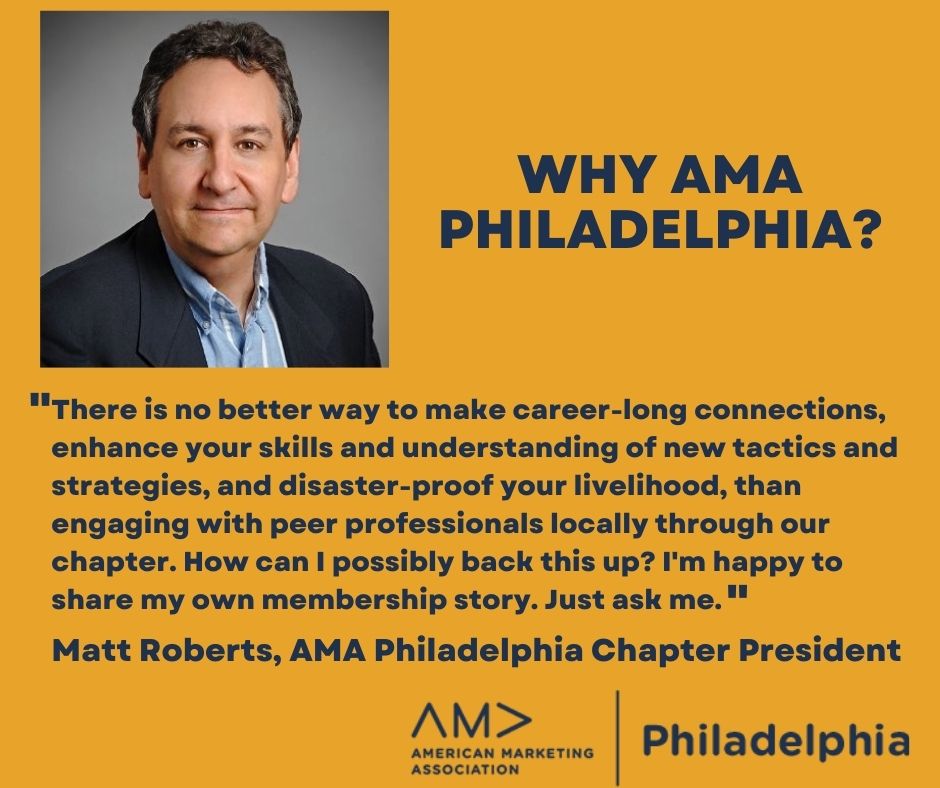 Find out for yourself. 
#Marketing #Career #AMAPhiladelphia

ow.ly/L8Ia50OW0Vi