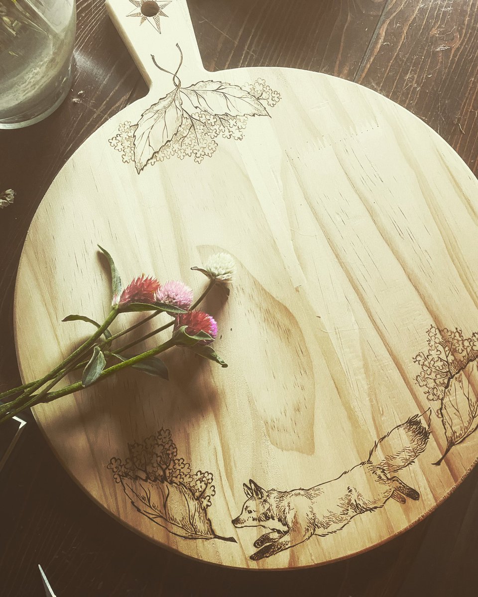 I have been trying my hand at flower farming lately!  And this was my first tiny harvest of Gomphrena! Also this is the fishes charcuterie board!