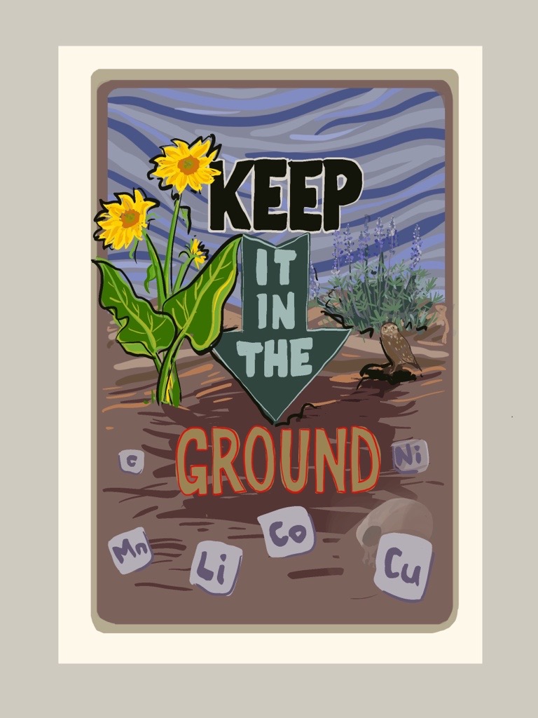 ProtectThPass's tweet photo. All life on Earth depends on healthy, flourishing ecosystems. Mining and extraction destroy ecosystems. Therefore, mining and extraction are incompatible with life on planet Earth. That's why we must keep it in the ground--all of it--all materials required to make batteries... https://t.co/jWSfv9iueE