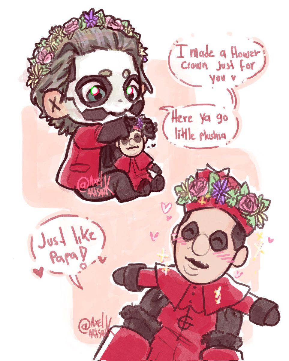 Since this is getting a little popular I wanted to show this silly comic with plushia that's also on my Instagram! #namelessghoul #PapaEmeritusIV