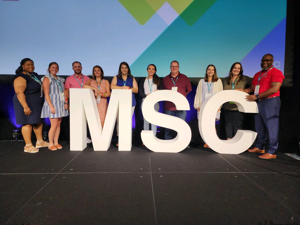 Attending the Model Schools Conference with this great group of educators. We all have the common goal to help every learner become the best version of themselves.