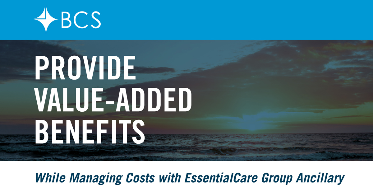 BCSFinancial's tweet image. How can employers balance offering value-added #healthcare #benefits while managing costs? #Ancillary products like EssentialCare! Read on to learn how. bit.ly/43RYHI1