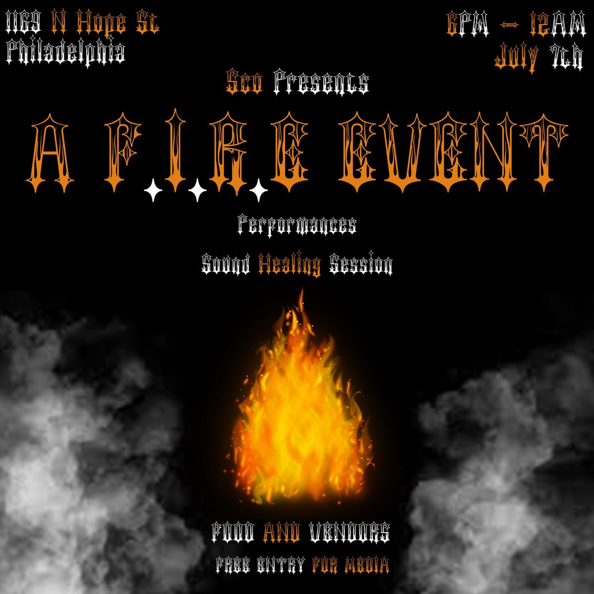 JULY 7TH THERE’S A FIRE EVENT GOING DOWN !!!!!!!!!!! LET’S HAVE SOME FUN 🔥🔥🔥🔥🔥🔥🔥🔥