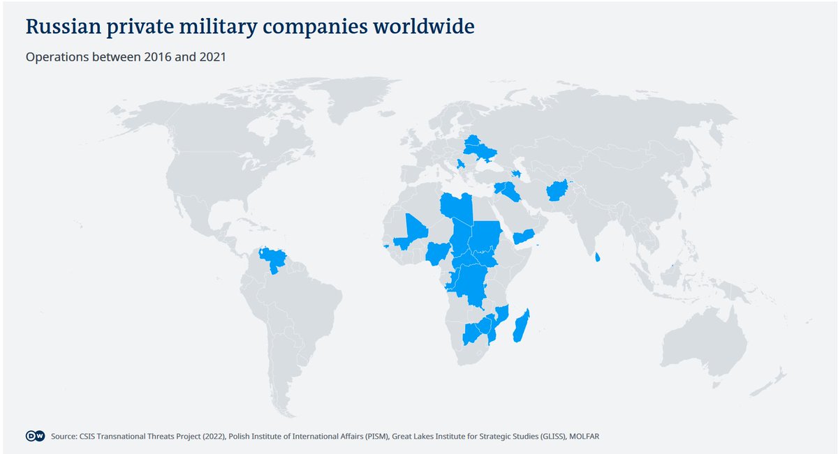 WarNewsUpdates's tweet photo. Will recent events impact the Wagner Group's operations in Africa and the Middle East? 
My take is it will not.
https://t.co/CHOgAQ7Msw https://t.co/z1b8sZoNtn