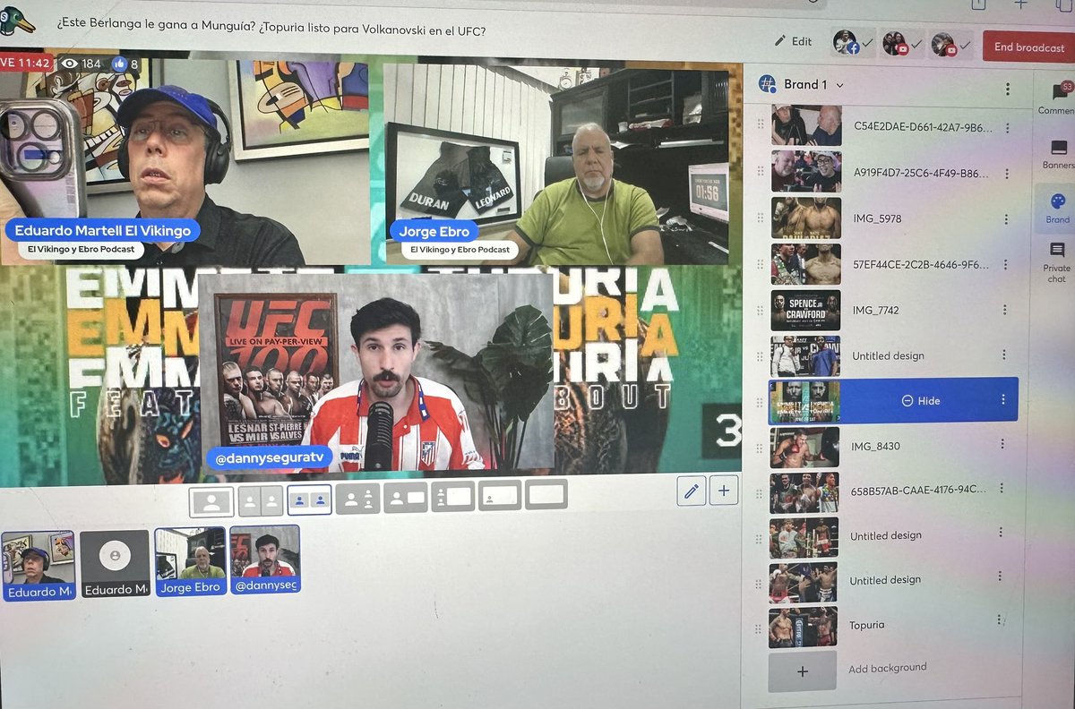 vikingomartell's tweet image. Hablando ahora mismo con @dannyseguratv todo sobre el triunfo de Topuria en #UFCJacksonville #Topuria