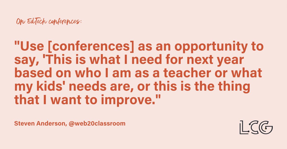 Elana D. Leoni 🌟 Social + Content for EDU 📚 (@elanaleoni) on Twitter photo #ISTELive is full of these opportunities. ❤️
More conference tips from <a href="/web20classroom/">𝚂𝚝𝚎𝚟𝚎𝚗 𝚆. 𝙰𝚗𝚍𝚎𝚛𝚜𝚘𝚗</a>: buff.ly/3qPSXQM
#ISTE23 #ISTELive is full of these opportunities. ❤️
More conference tips from <a href="/web20classroom/">𝚂𝚝𝚎𝚟𝚎𝚗 𝚆. 𝙰𝚗𝚍𝚎𝚛𝚜𝚘𝚗</a>: buff.ly/3qPSXQM
#ISTE23