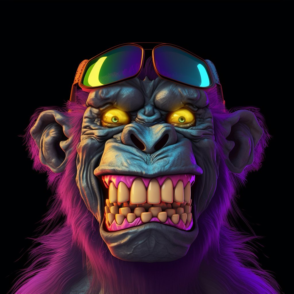 Wow Purple and Evil🍌🍌🍌 #NFT #Web3 #NFTCommunity #APE #ApefollowApe #nftart #NFTs