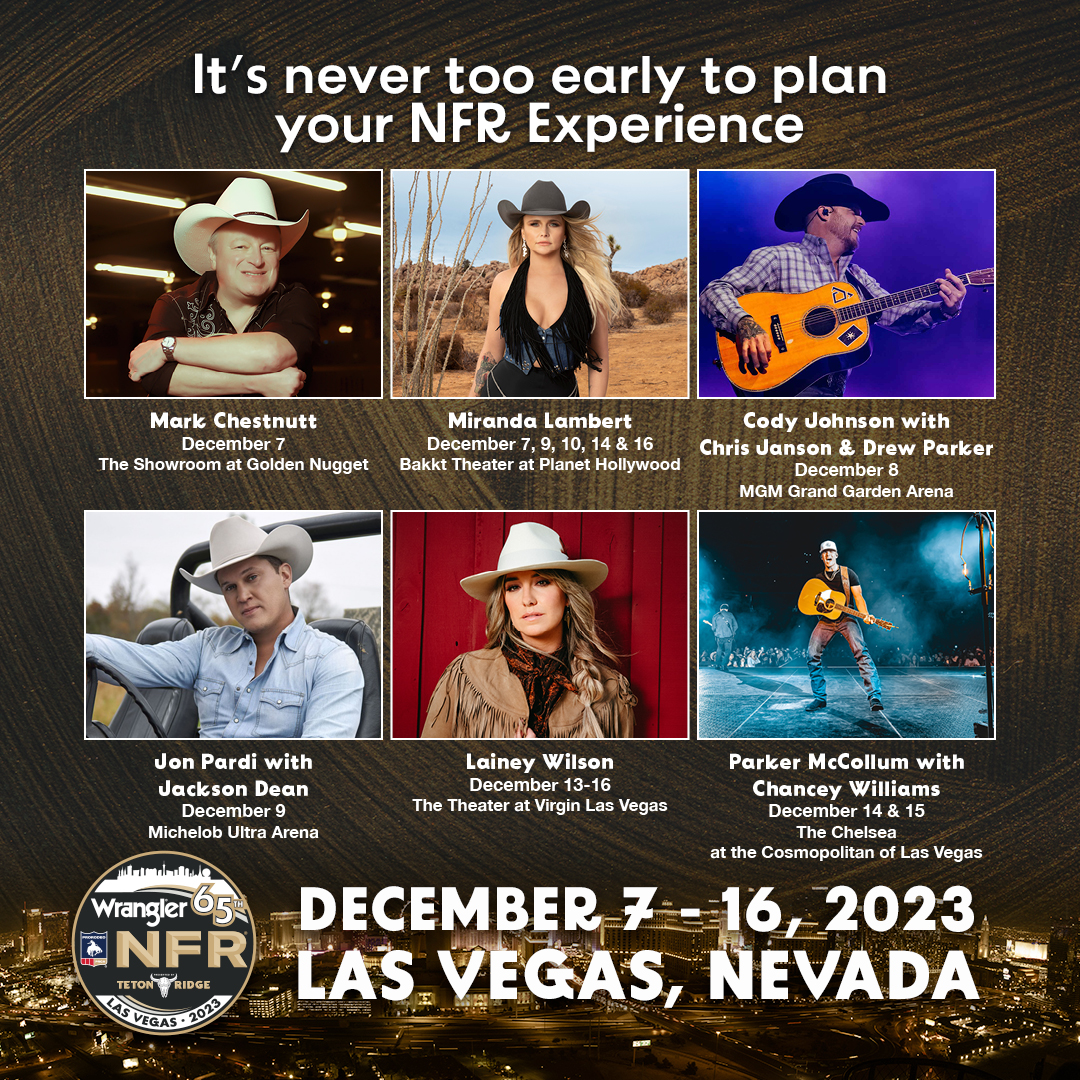 LasVegasNFR's tweet photo. The Entertainment Around Town lineup for the #WranglerNFR is just beginning! However, we think the lineup already is pretty 🔥 🔥 🔥 

Click the link here to see the list of concerts already announced! #MusicMonday #NFRconcerts
https://t.co/CCu9iPKsch https://t.co/NX9Nti4Sds