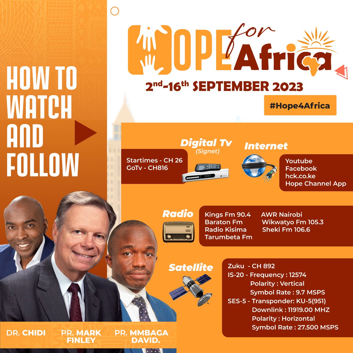 sdamigoric's tweet photo. #Hope4Africa Prepare, Share, Invite and be blessed 🙏🏾 https://t.co/Y9HgJP5maA