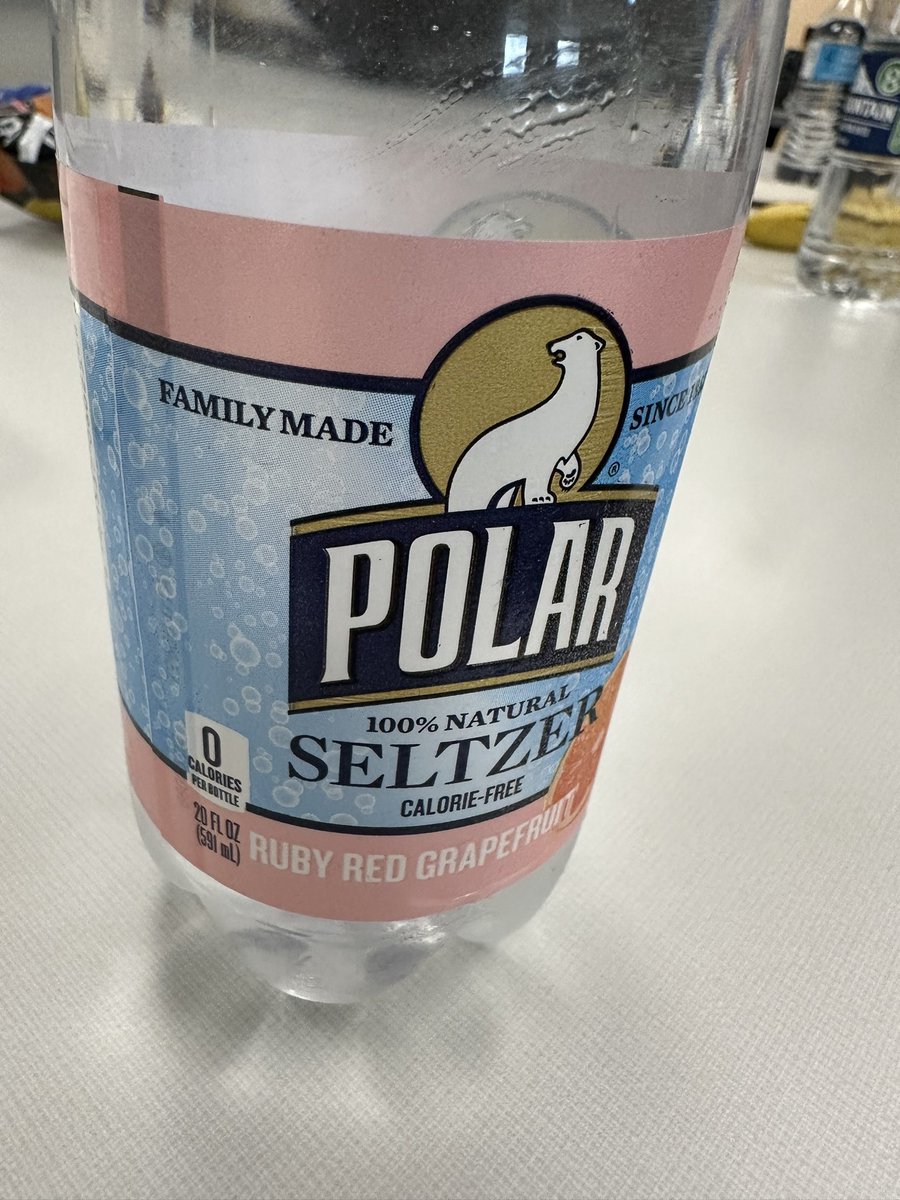 somethingkyle's tweet image. Fly across the county drink Polar