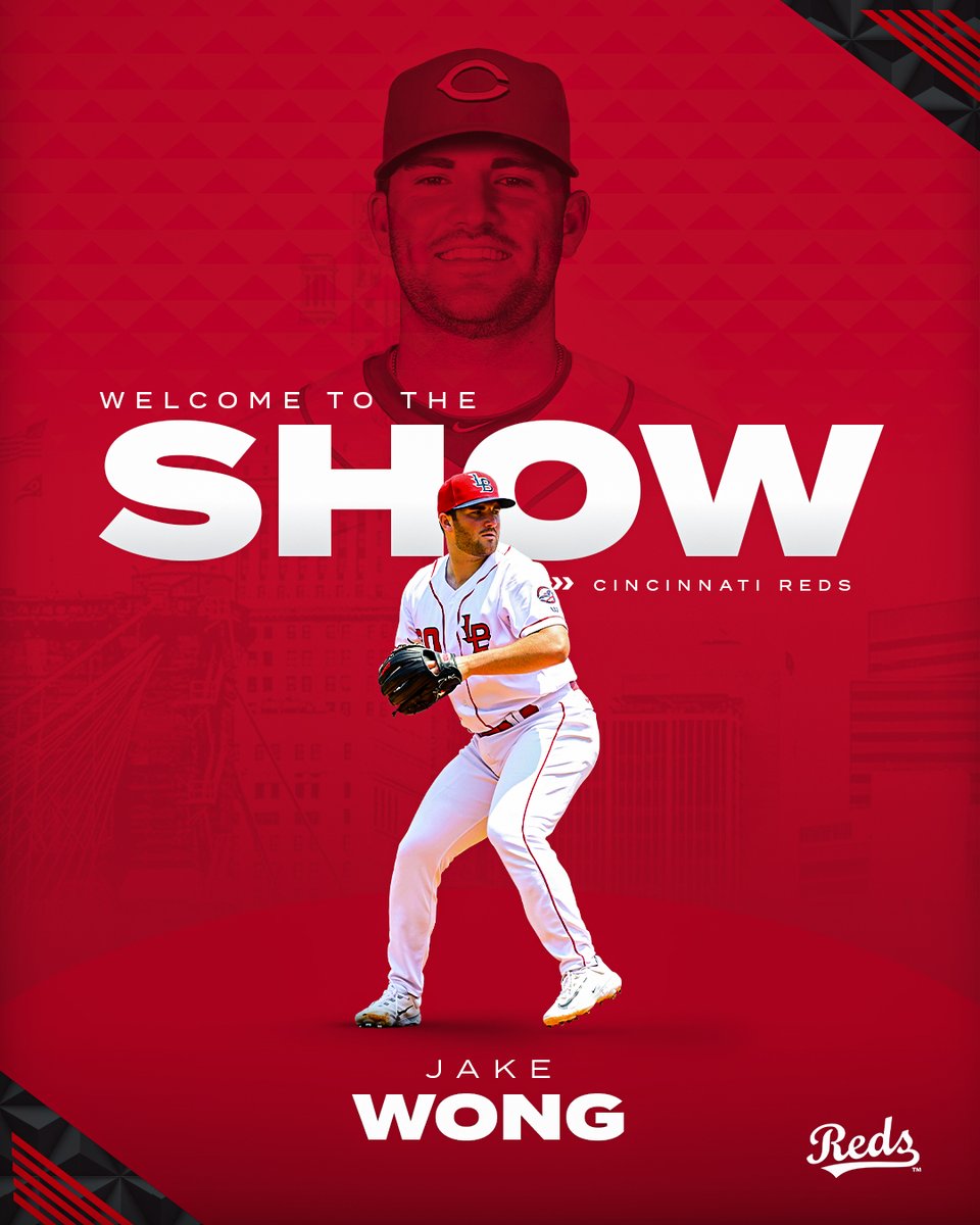 Reds's tweet photo. Welcome to The Show, Jake Wong❗ https://t.co/78PGKe8VFK