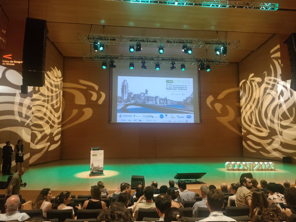 silviabolo's tweet photo. @ecoSTP2023 in Girona has officially started! @LEQUIA_UdG @IcraWater https://t.co/gBdizx5kqt