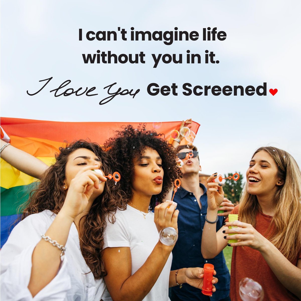 I Love You, Get Screened.

youtu.be/-bh64TepeUw

When it comes to health messaging, people want to hear from those closest to them. We’re calling on everyone to talk to your loved ones about cancer screening and inspire people to take action. #getscreened #missionmonday