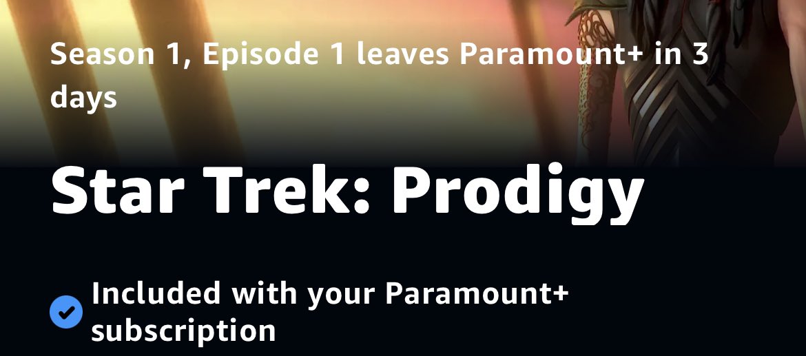 Heads up for UK fans… #SaveStarTrekProdigy