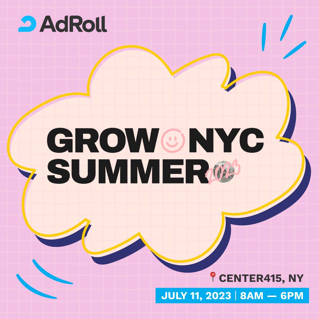 We're sponsoring GROW NY on Tuesday, July 11. Meet our team at Center415 and join 1000+ like-minded retailers to learn about strategies that will take your online sales to the next level! 

Join: bit.ly/3CxqBwZ

#growny #heyadroll