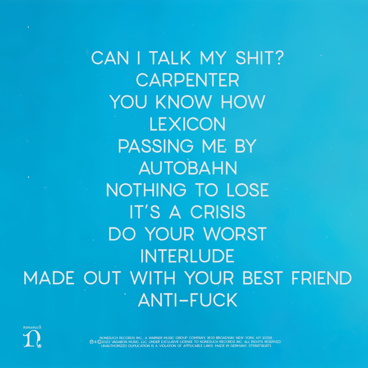 pre-order “Sorry I Haven’t Called here: linktr.ee/vagabon