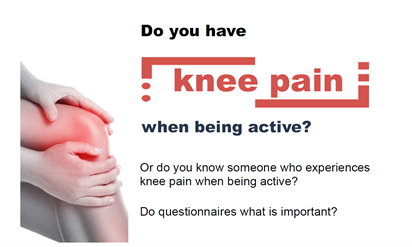 Nicole Bausch (@bausch_nicole) on Twitter photo 💬Tell us what you think & join one of our discussions to
· Identify what matters when experiencing knee pain
· Give feedback on what questionnaires should measure
· Shape research with you
Further details & how to join
Please get in touch by
Email: Nicole.Bausch@uhcw.nhs.uk 💬Tell us what you think & join one of our discussions to
· Identify what matters when experiencing knee pain
· Give feedback on what questionnaires should measure
· Shape research with you
Further details & how to join
Please get in touch by
Email: Nicole.Bausch@uhcw.nhs.uk
