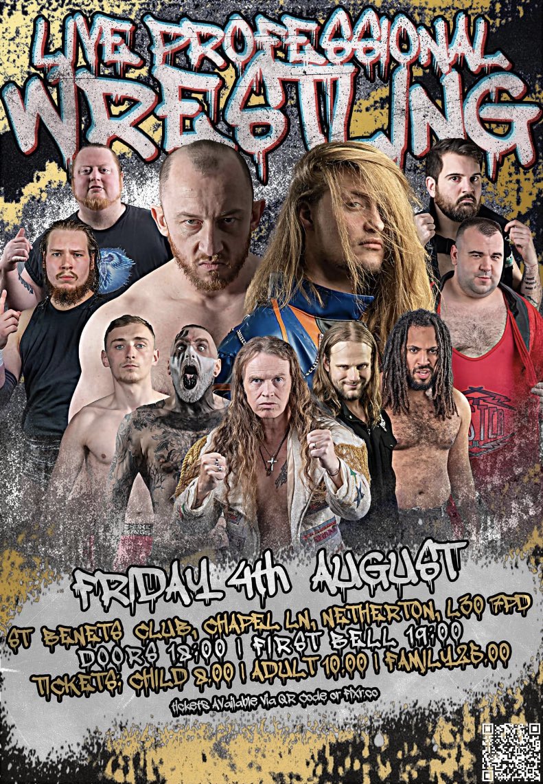 BenReid25799's tweet photo. Next show for Live Pro Wrestling!! Match announcement due to be released 👀

Get your ticket before they’re gone: https://t.co/hE9SUwliVV https://t.co/sqpbyq7YXh