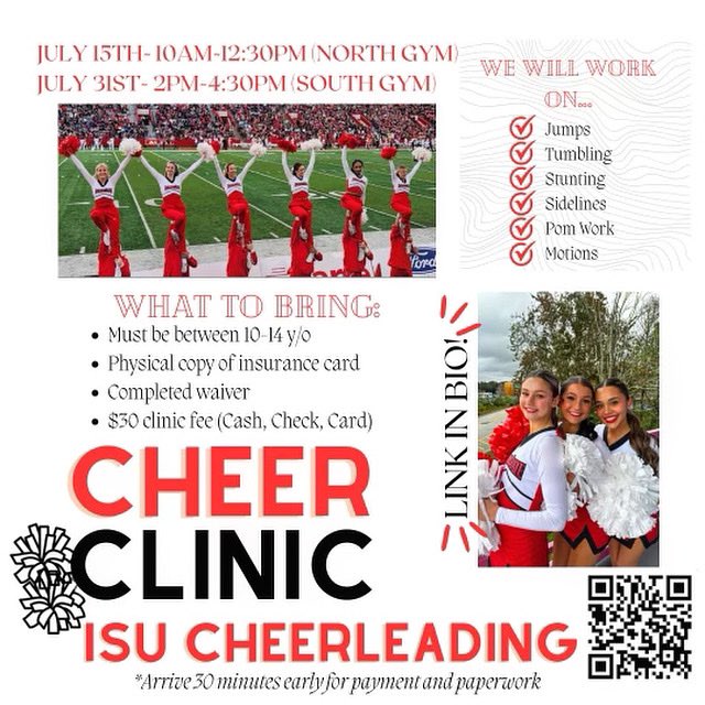 ISU Cheerleading tweet media
