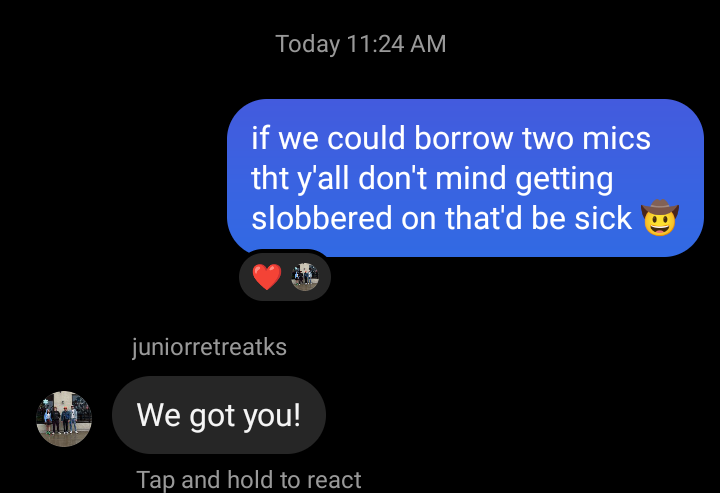 SHOUTOUT JUNIOR <a href="/JuniorRetreatKS/">Junior Retreat</a> RETREAT FOR GOTTING US