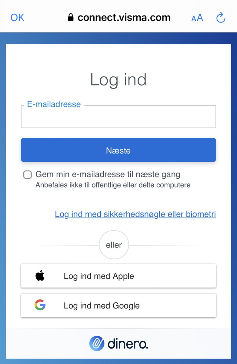daniel_from's tweet image. Er der en dybere mening med, at man “altid” skal logge ind igen i @DineroRegnskab eller er det bare en irriterende fejl? @thorborg