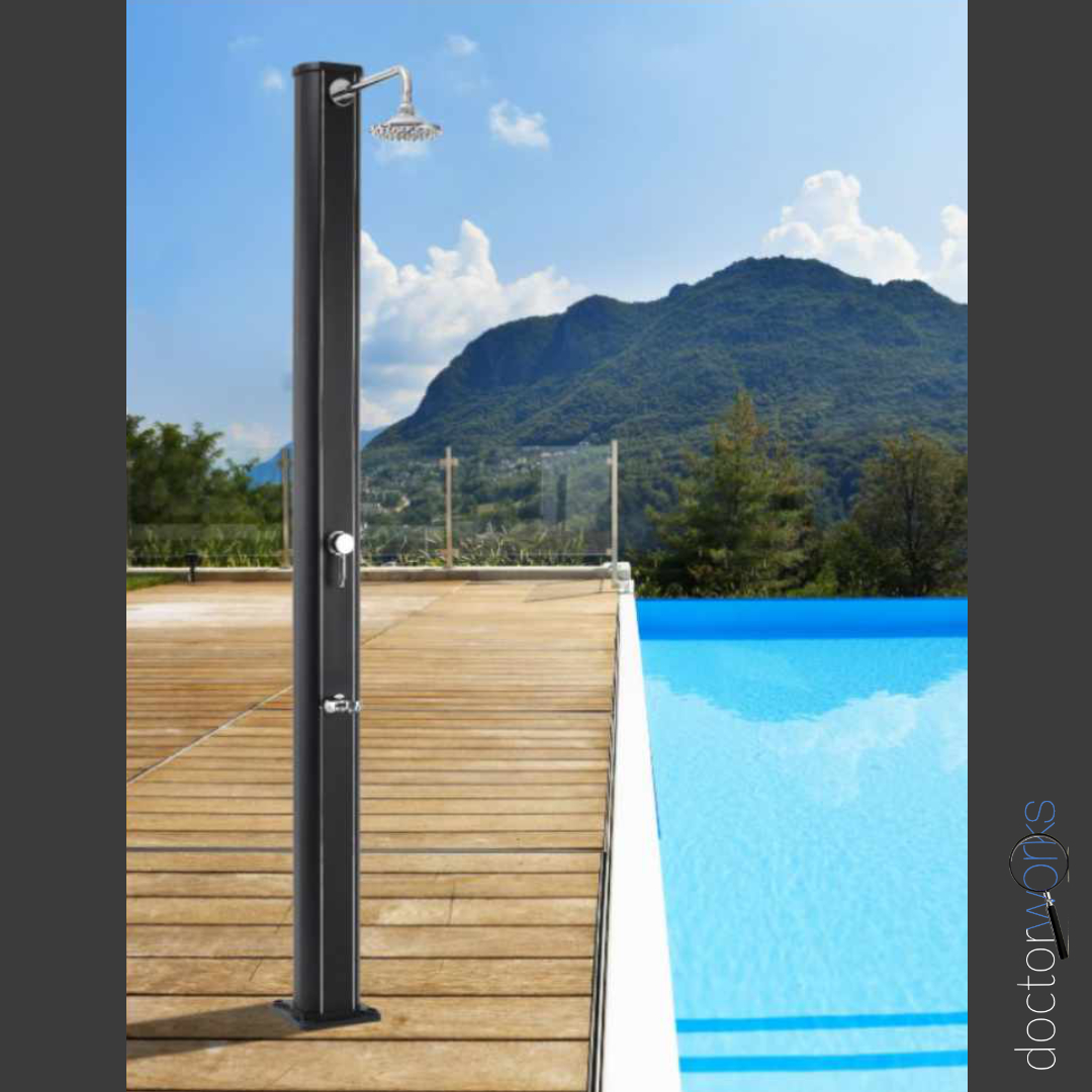 doctor_works's tweet photo. Ducha solar para piscina.
¿Estás buscando una manera de refrescarte en tu piscina durante los días calurosos de verano? Presentamos nuestra increíble ducha solar para piscina, con un cuerpo de PVC en elegante color negro y forma recta.
Más información en https://t.co/Njjgl2mFqn https://t.co/hYMOmeAl7r