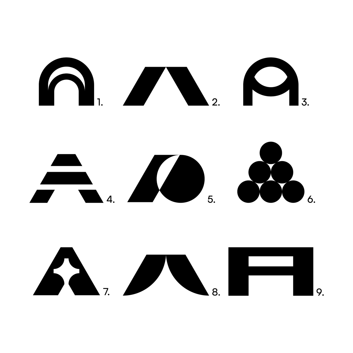 _sonofstone's tweet photo. — Letterform exploration for letter A. Which one is your favourite??🔠

Comment on your favourite design 👇🏿

#logobold #logomark #logologo #logoplace #logobrand #loginspire #logoideas #logoroom #logoconcept #logodaily #logonew #logopassion #logoexcellent #logowork #logoexpose https://t.co/KjshfW8YsV