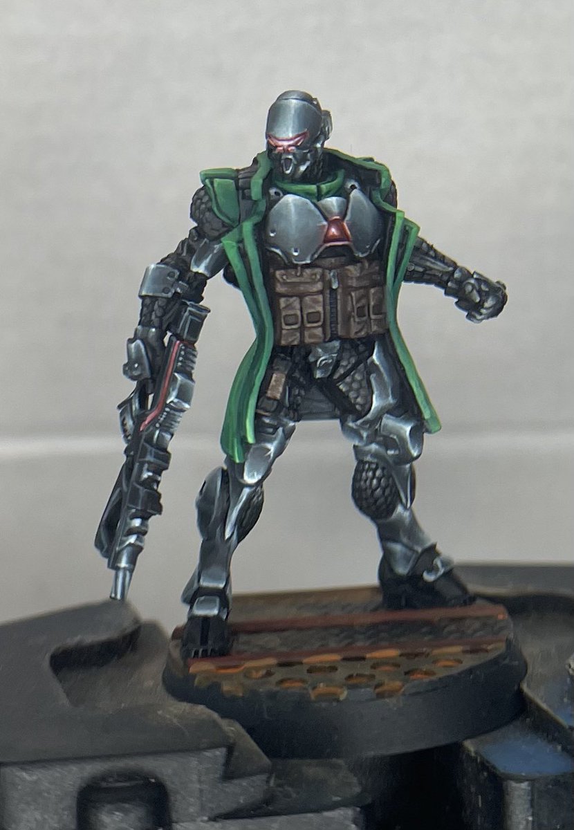 Tech_Type's tweet image. Calling the bountyhunter done. Pretty happy with the way the NMM turned out. #infinitythegame