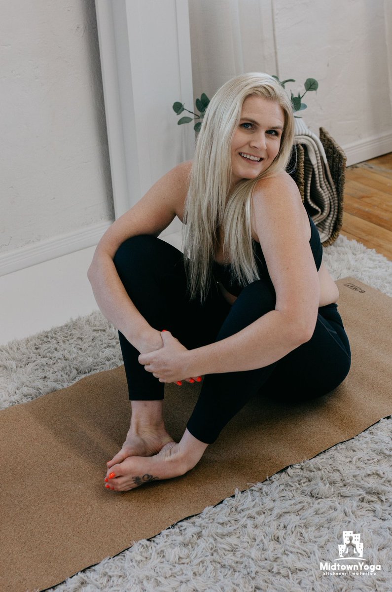 Let me reintroduce myself. Local small business owner @midtownyogakw. Former correctional officer who had severe stage fright - turned full time yoga and Pilates teacher running a local small business. 

Looking to inspire you! Believe in yourself.