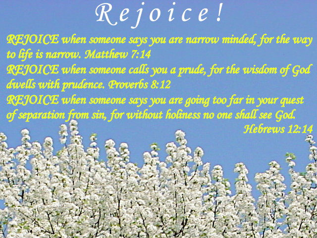 True Christian & being pestered? Rejoice! 
#JesusTweeters #GodPosts #TeamJesus .