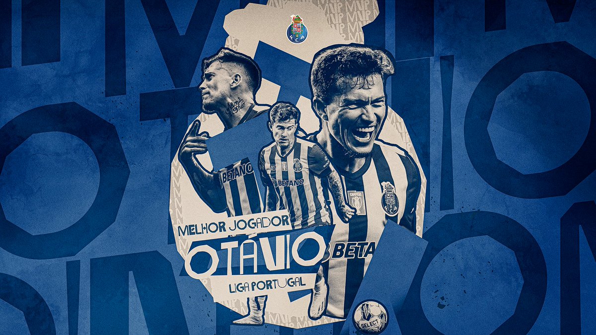 FCPorto's tweet image. Ladies And Gentlemen 🤩 O 𝐌𝐕𝐏 𝐋𝐢𝐠𝐚 𝐏𝐨𝐫𝐭𝐮𝐠𝐚𝐥 𝟐𝟐/𝟐𝟑 🐉 Otávio Monteiro #⃣2⃣5⃣ 

🤩 27 jogos
🅰 7 assistências
⚽ 5 golos
⤴ 110 recuperações de bola
⌚ 2467 minutos

#ImortaisPorDireito @otaviomonteiroo