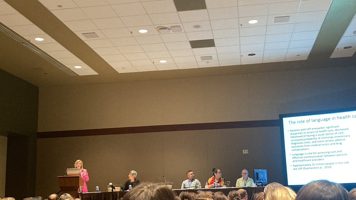 AcademyHealth's tweet photo. “Language is a way to excluding who we don’t want to be in the data.” - Dr. Margarita Alegría at #ARM23 https://t.co/LeNuvHLwQD